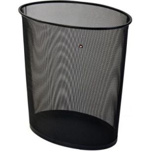 Achetez Corbeille à papier en métal Mesh noir MESHCORBGM N MESH ALBA pas cher sur Ma Rentrée Scol..