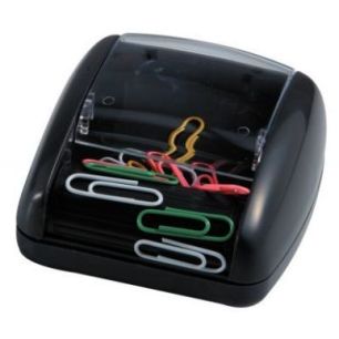 Achetez Distributeur magnétique de trombonnes noir 8046621 PAVO pas cher sur Ma Rentrée Scolaire