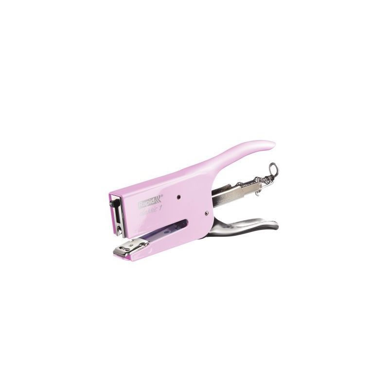 Achetez Agrafeuse pince K1 rose clair 50 feuilles 5000498 RAPID pas cher sur Ma Rentrée Scolaire