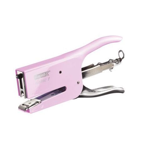 Achetez Agrafeuse pince K1 rose clair 50 feuilles 5000498 RAPID pas cher sur Ma Rentrée Scolaire