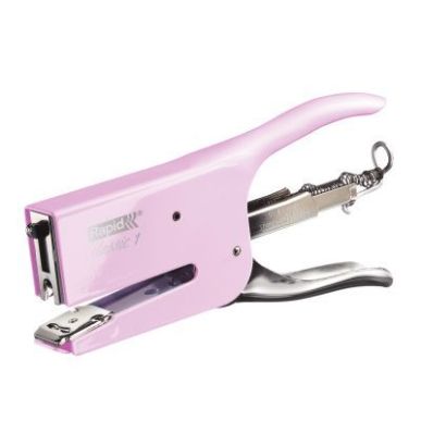 Achetez Agrafeuse pince K1 rose clair 50 feuilles 5000498 RAPID pas cher sur Ma Rentrée Scolaire