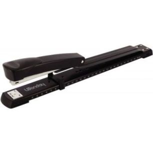 Achetez Agrafeuse long bras 24/6 et 26/6 capacité 20 feuilles Noir pas cher sur Ma Rentrée Scolair..