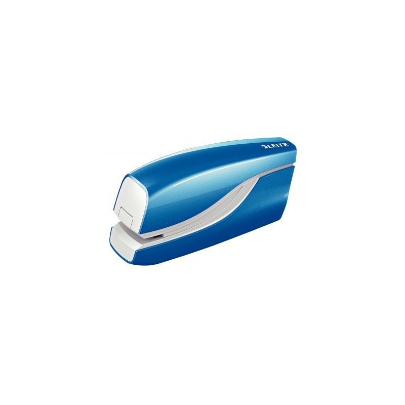 Achetez LEITZ Agrafeuse électrique WOW, fonctionnement par pile, capacité 10 feuilles, bleu, 55661..