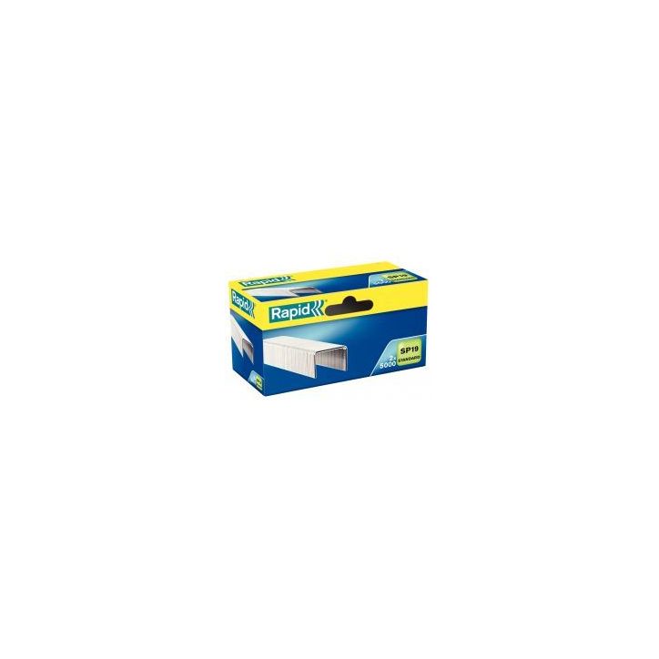 Boîte de 2x 5 000 agrafes Rapid SP19 5001123 RAPID ESSELTE