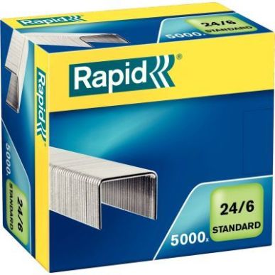 Achetez RAPID Agrafes N°24/6 galvanisées en Boîte de 5000 pas cher sur Ma Rentrée Scolaire