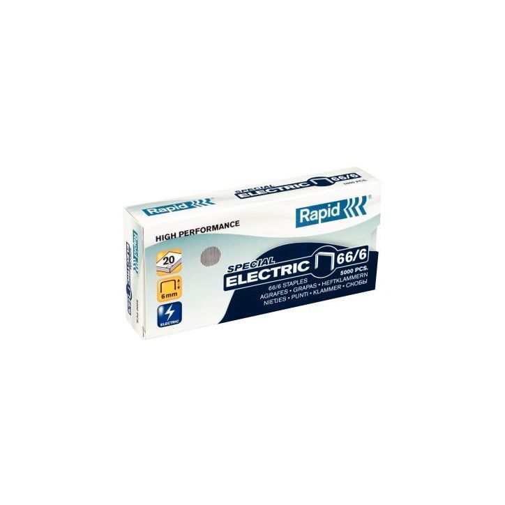 Boîte de 5 000 agrafes Rapid 66/6 Strong 24867800 RAPID