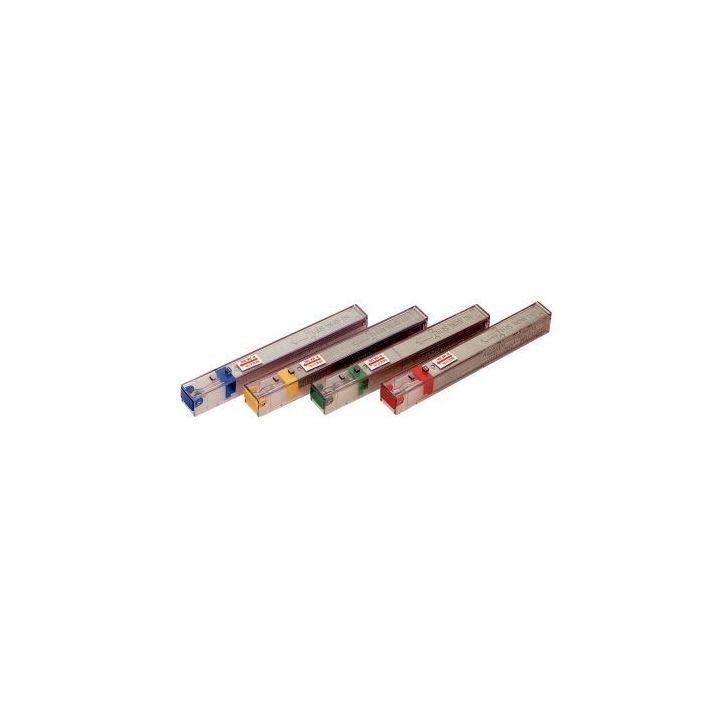 Boite de 5 cassettes de 210 agrafes 8mm jaune 55920000 RAPID