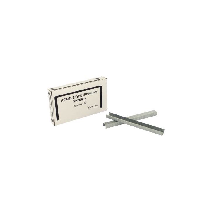 Agrafes n°SP 19 1/4 en Boîte de 5000