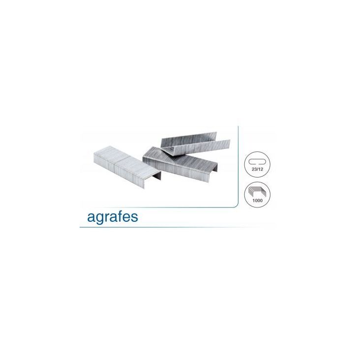 Boîte de 1 000 agrafes 23/12 8017799 PAVO