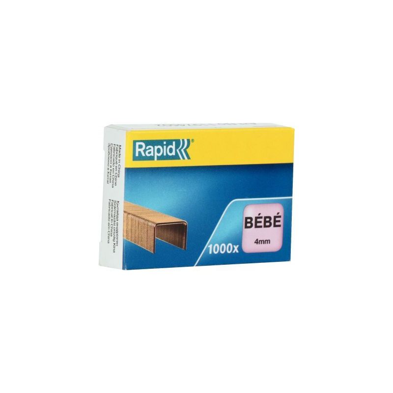 Achetez RAPID Agrafes BéBé (8/4) en boîte de 5000 pas cher sur Ma Rentrée Scolaire Achetez RAPID Agrafes BéBé (8/4) en boîte de 5000 pas cher sur Ma Rentrée Scolaire