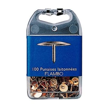 Achetez Boite de 100 punaises dimaètre 9mm doré CAPSA 14741E EXACOMPTA pas cher sur Ma Rentrée Sc..