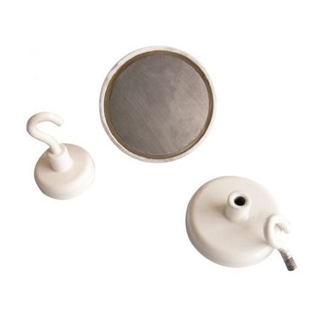 Achetez Blister 2 crochets de suspension magnétique diamètre 36mm blanc FAI700772 pas cher sur Ma ..