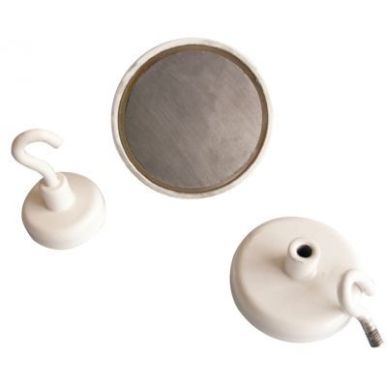 Achetez Blister 2 crochets de suspension magnétique diamètre 36mm blanc FAI700772 pas cher sur Ma ..