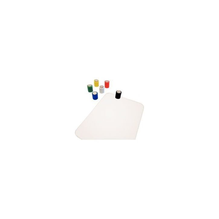 WONDAY Lot de 12 aimants magnétiques cylindrique. Diamètre 6mmx10mm - 1 à  20 feuilles - assortis