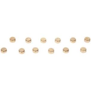 Achetez Boîte de 12 aimants diamètre 9 mm, dorés FAI090202 JPC pas cher sur Ma Rentrée Scolaire