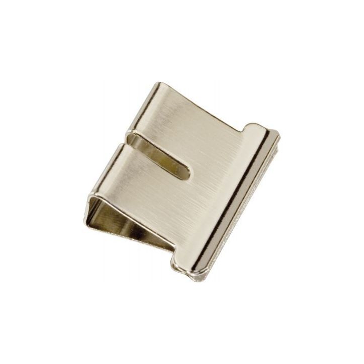 Boîte de 50 clips chromés 4mm 03540 SIGN
