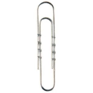 Achetez Boîte 100 attache lettres ondulée en acier nickelé 50mm pas cher sur Ma Rentrée Scolaire