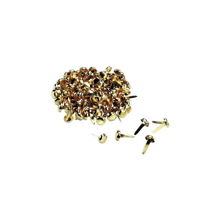 MAPED boîte 100 attache parisienne tete ronde et bout rond 25mm n°6 033010