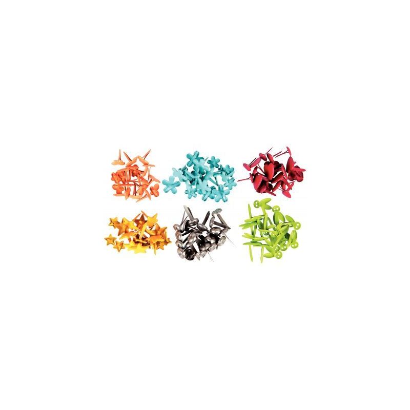 Achetez Boîte de 120 attaches parisiennes fantaisies 10 mm couleurs assorties 12502 pas cher sur Ma.. Achetez Boîte de 120 attaches parisiennes fantaisies 10 mm couleurs assorties 12502 pas cher sur Ma..