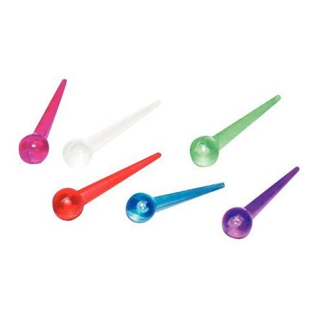 Achetez Sachet de 500 épingles en plastique longueur 15 mm coloris assortis L798000 pas cher sur Ma..
