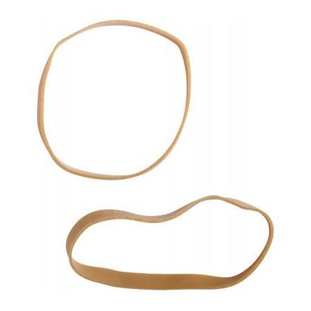 Achetez WONDAY Boîte distributrice de 100g d'élastique en caoutchouc blond large 90x6mm pas cher s..