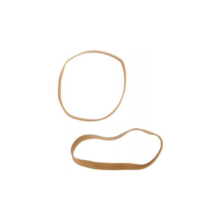 WONDAY Boîte distributrice de 100g d'élastique en caoutchouc blond large 90x6mm