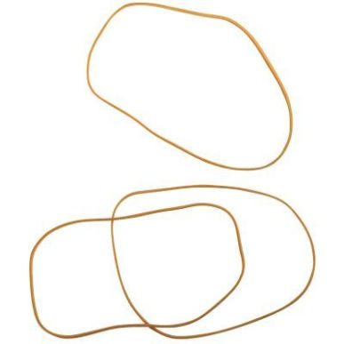 Achetez WONDAY Boîte distributrice de 100g d'élastique en caoutchouc blond étroit 150x1,8mm pas c..