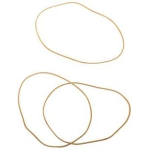 Achetez WONDAY Boîte distributrice de 100g d'élastique en caoutchouc blond étroit 120x1,8mm pas c..