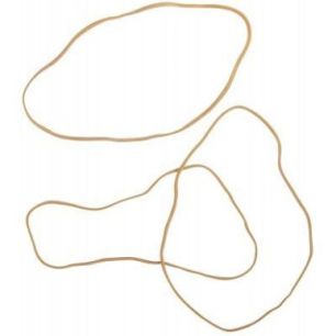 WONDAY Sac de 1kg d'élastique en caoutchouc blond étroit 150x1,8mm WONDAY Sac de 1kg d'élastique en caoutchouc blond étroit 150x1,8mm