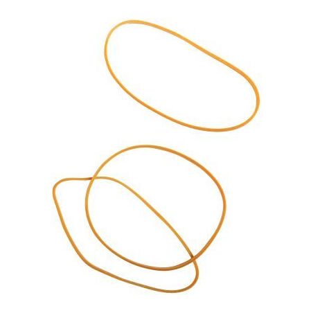 Achetez WONDAY Boîte distributrice de 100g d'élastique en caoutchouc blond étroit 40x1,8mm pas ch..