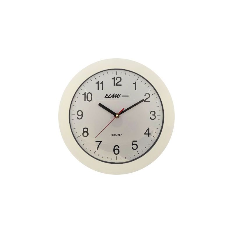 Achetez Horloge classique diamètre 30cm blanc 900276 ELAMI pas cher sur Ma Rentrée Scolaire Achetez Horloge classique diamètre 30cm blanc 900276 ELAMI pas cher sur Ma Rentrée Scolaire