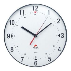 Achetez Horloge murale ronde diamètre 25cm HORCLAS ALBA pas cher sur Ma Rentrée Scolaire