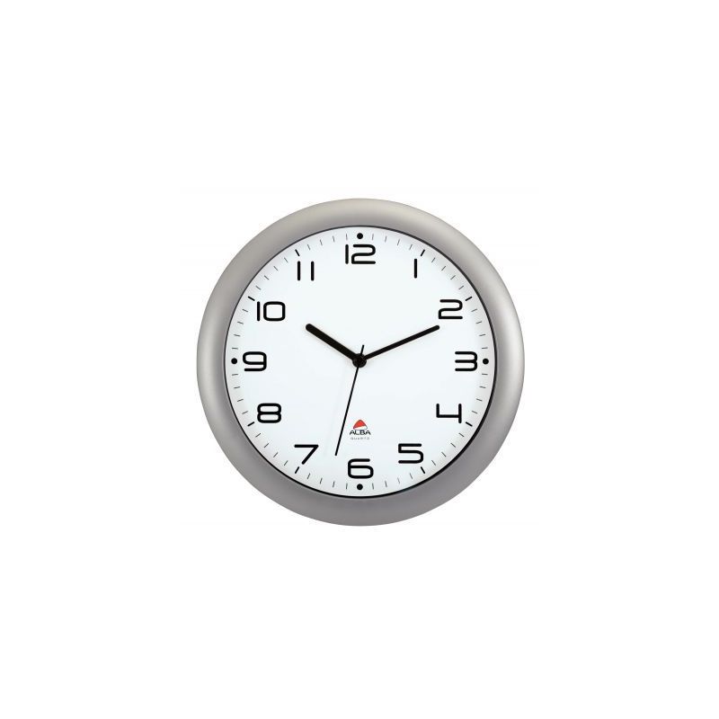 Achetez ALBA Horloge murale Hornew silencieuse métal Gris, pile AA non fournie - Diamètre 30 cm pa.. Achetez ALBA Horloge murale Hornew silencieuse métal Gris, pile AA non fournie - Diamètre 30 cm pa..