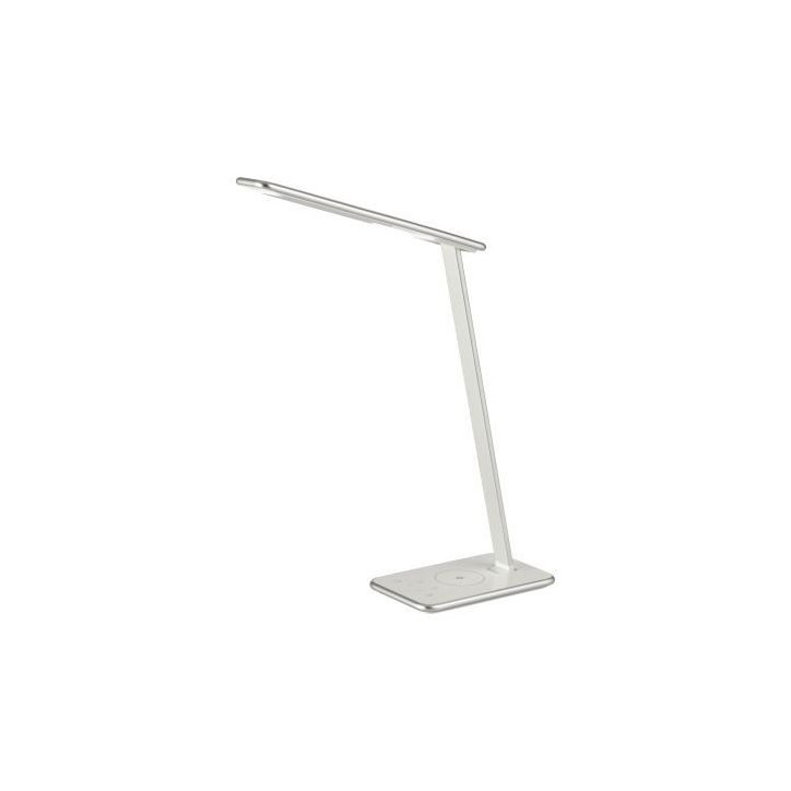 Lampe LED Orbit blanc et argent ORBIT AG ALUMINOR