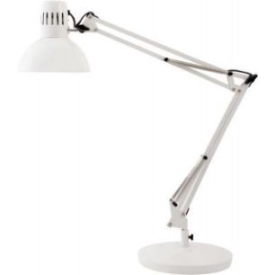 Achetez Lampe architecte blanche avec pince de fixation standard blanche ARCHI BC ALBA pas cher sur ..