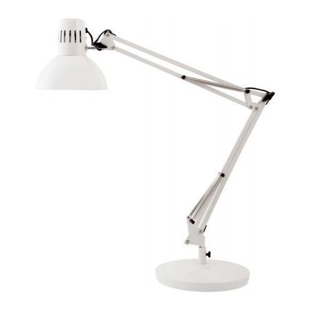Achetez Lampe architecte blanche avec pince de fixation standard blanche ARCHI BC ALBA pas cher sur ..
