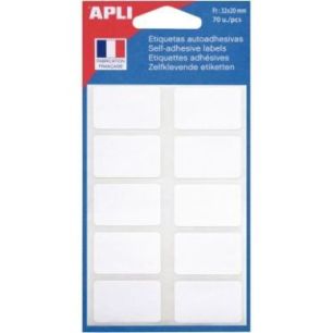 Achetez Pochette de 70 étiquettes blanc 32x20mm 111910 AGIPA pas cher sur Ma Rentrée Scolaire
