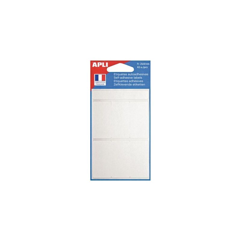 Achetez Pochette de 42 étiquettes blanc 25x50mm 111914 AGIPA pas cher sur Ma Rentrée Scolaire Achetez Pochette de 42 étiquettes blanc 25x50mm 111914 AGIPA pas cher sur Ma Rentrée Scolaire