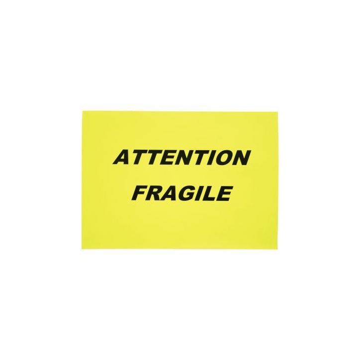 Boîte de 100 étiquettes fluo multi-usages 210x297mm jaune 3394