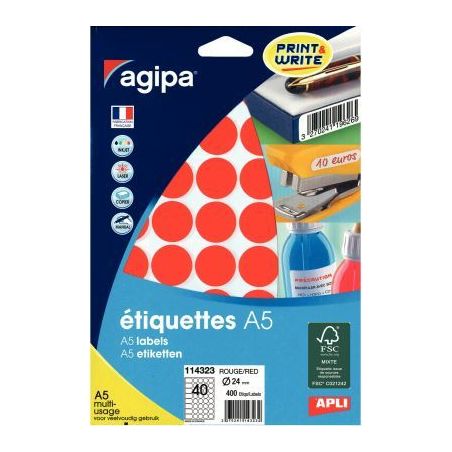 Achetez AGI ETU/400 PASTI RGE 24MM 114323 pas cher sur Ma Rentrée Scolaire