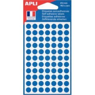 Achetez Etui de 462 pastilles de couleur diamètre 8mm bleu 111832 AGIPA pas cher sur Ma Rentrée Sc..