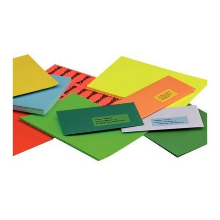 Achetez Boîte de 200 étiquettes couleur 148,5x210mm jaune 2628 JVB6 pas cher sur Ma Rentrée Scola..