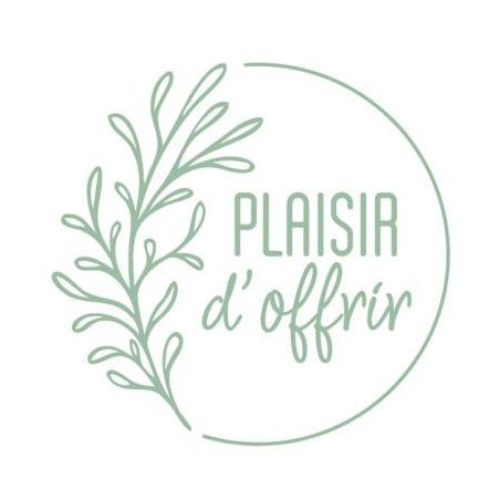 Achetez Rouleau de 500 étiquettes célébrations "Plaisir d'offrir" Ø35mm vert sur fond blanc IROF..