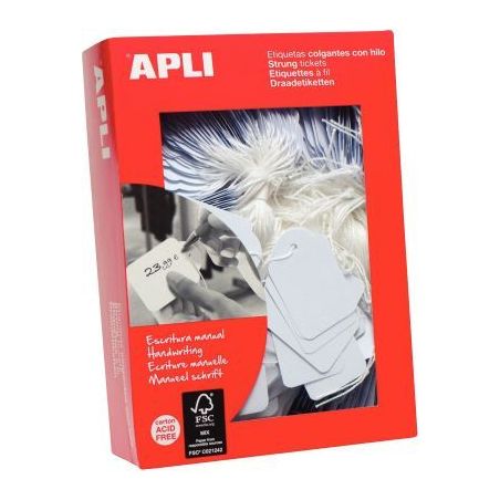 Achetez Boîte de 1000 étiquettes bijouterie 18x29mm blanc 389 AGIPA pas cher sur Ma Rentrée Scola..