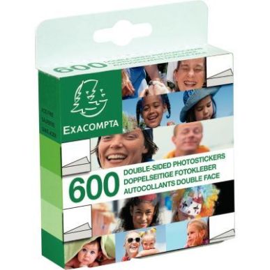 Achetez Paquet de 600 autocollants double face 12991E EXACOMPTA pas cher sur Ma Rentrée Scolaire