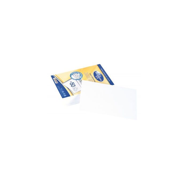 Achetez Paquet de 50 enveloppes visite 90x140 110g bande siliconée 1471 LA COURONNE pas cher sur Ma..