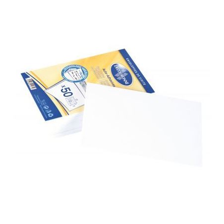 Achetez Paquet de 50 enveloppes visite 90x140 110g bande siliconée 1471 LA COURONNE pas cher sur Ma..