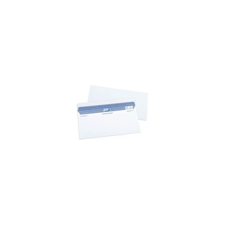 Boite de 100 enveloppes blanches 112x225mm 90g autocollante Secure 5050 SECURE GPV