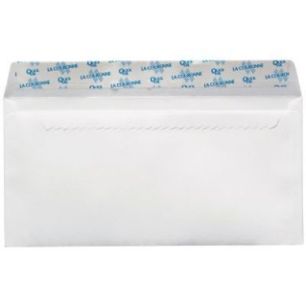 Achetez Boîte de 500 enveloppes blanches DL 110x220 90g/m²  bande de protection 10693 LA COURONNE ..