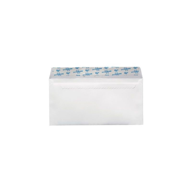 Achetez Boîte de 500 enveloppes blanches DL 110x220 90g/m² bande de protection 10693 LA COURONNE .. Achetez Boîte de 500 enveloppes blanches DL 110x220 90g/m² bande de protection 10693 LA COURONNE ..